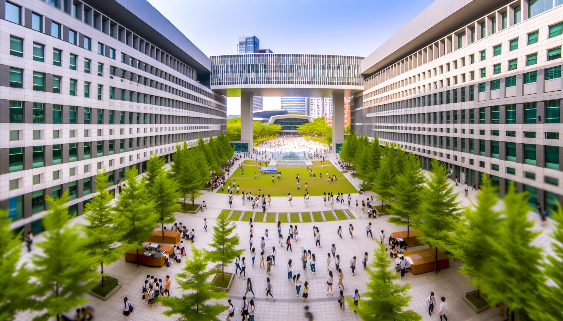 Image of a university campus
