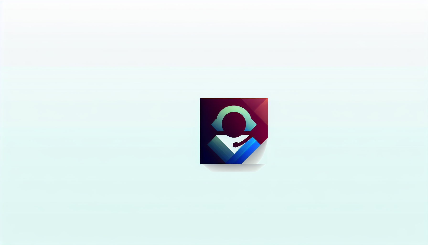 Customer service center logo
