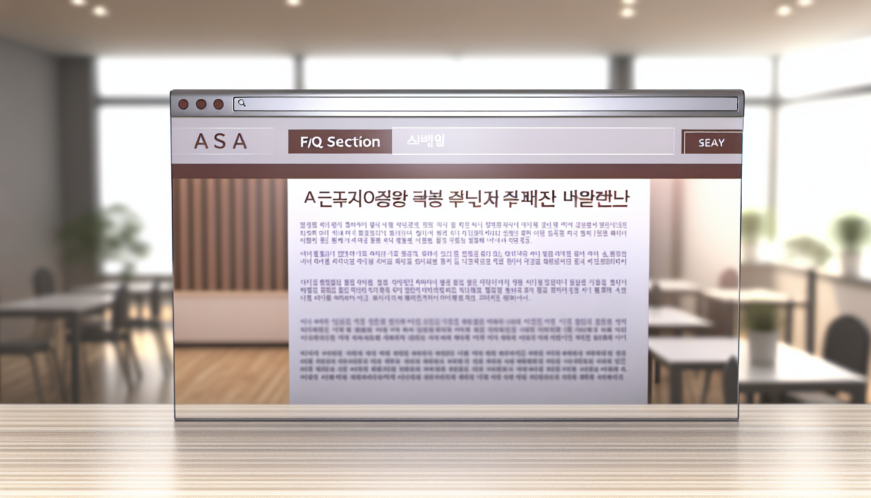 FAQ 관련 이미지