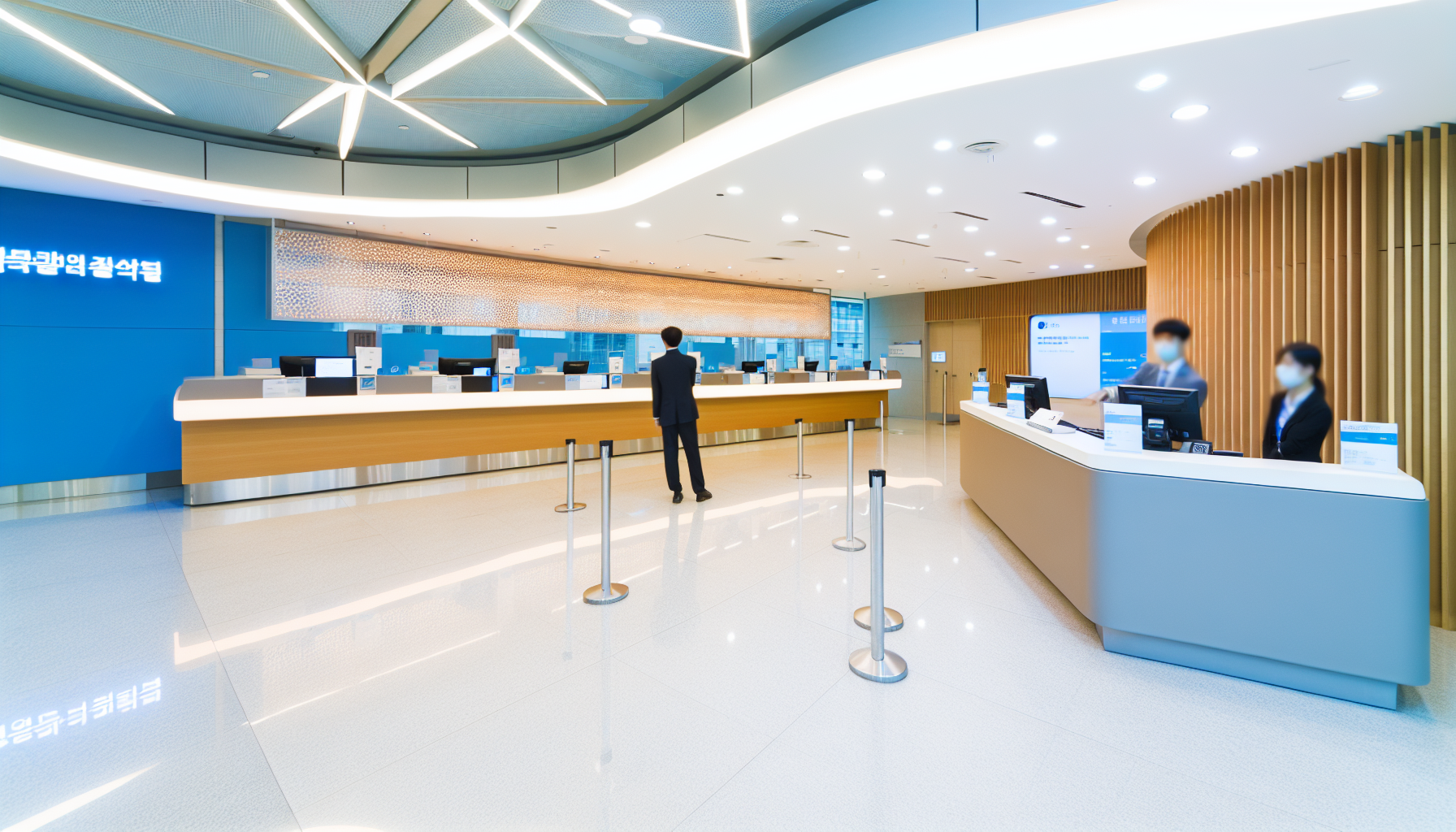 銀行と顧客サービスセンターを示す画像